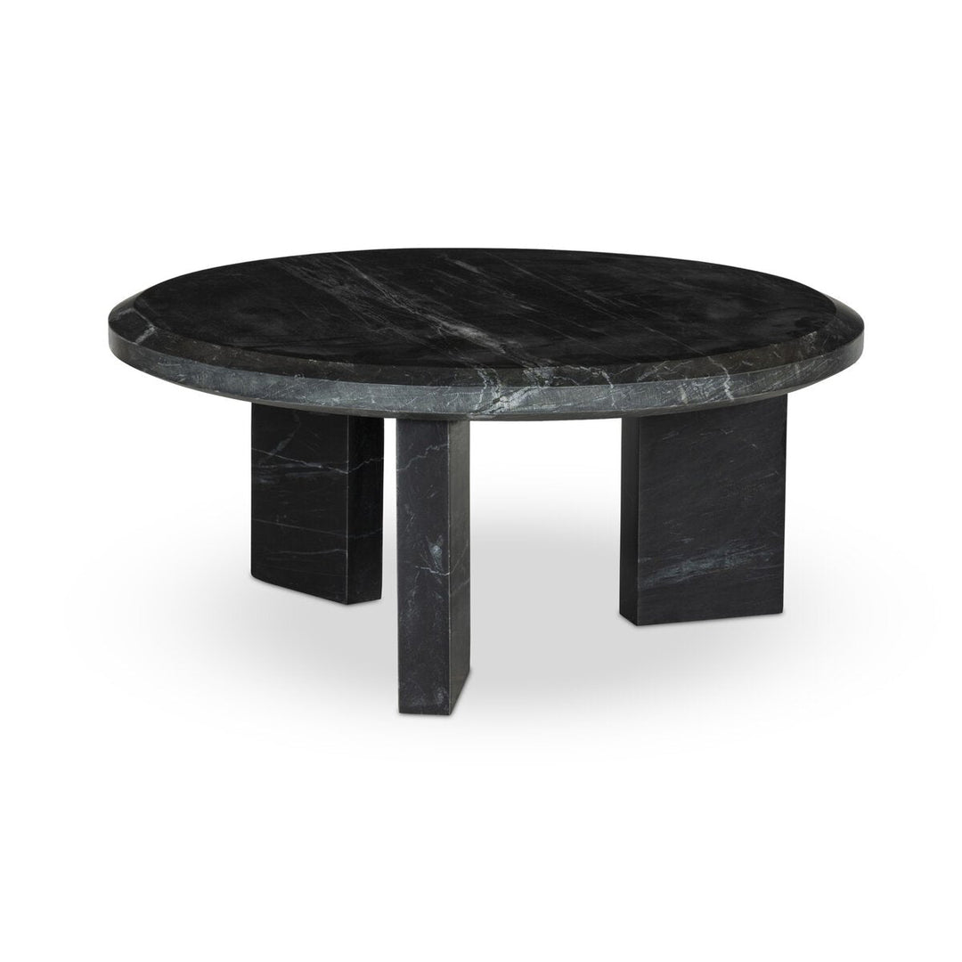 Dakota Nesting Coffee Tables Black Marble (Large)