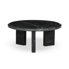 Dakota Nesting Coffee Tables Black Marble (Large)
