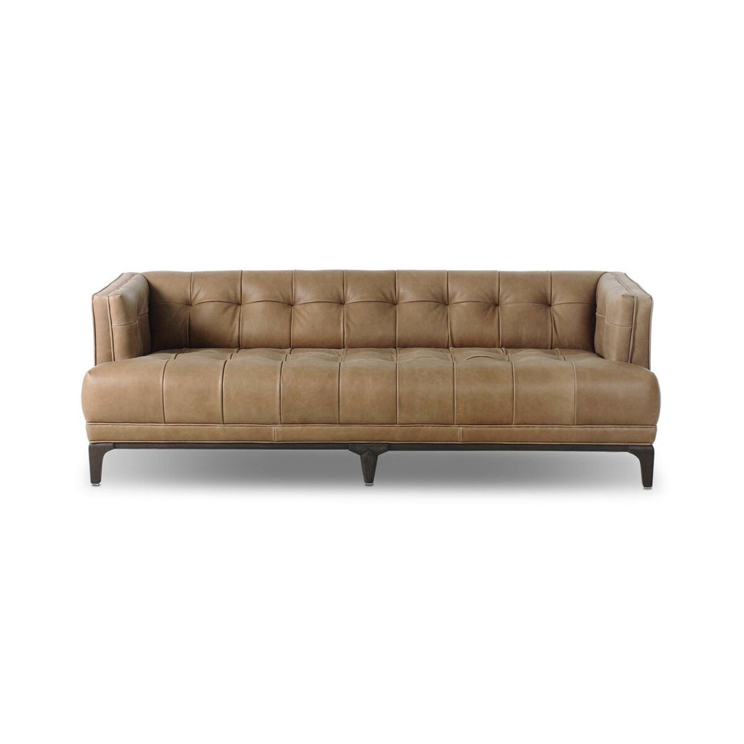 Dylan Sofa in Palermo Drift front studio view - Whats New Furniture Portland OR