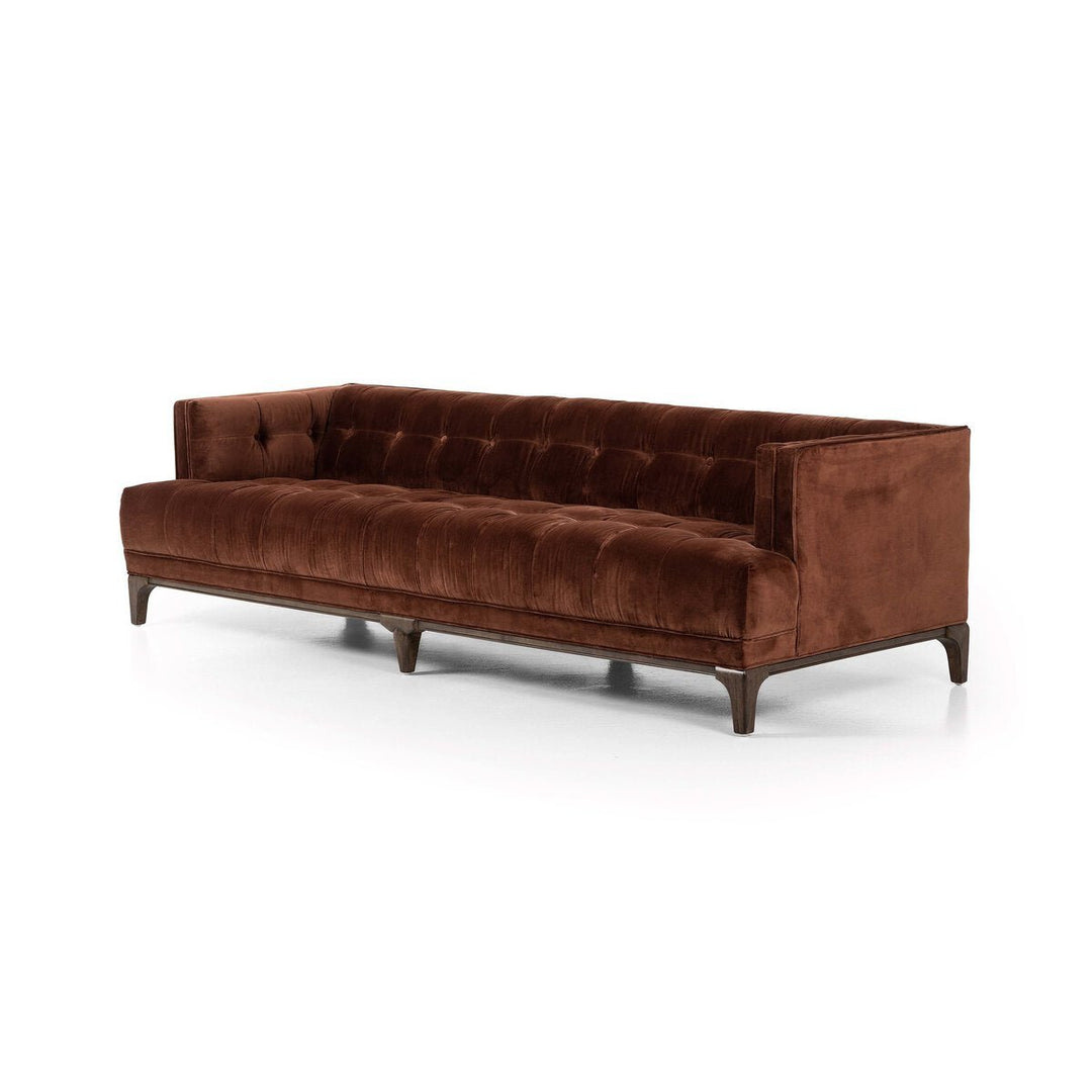Dylan Sofa in Surrey Auburn three-quarter view - Whats New Furniture Portland OR