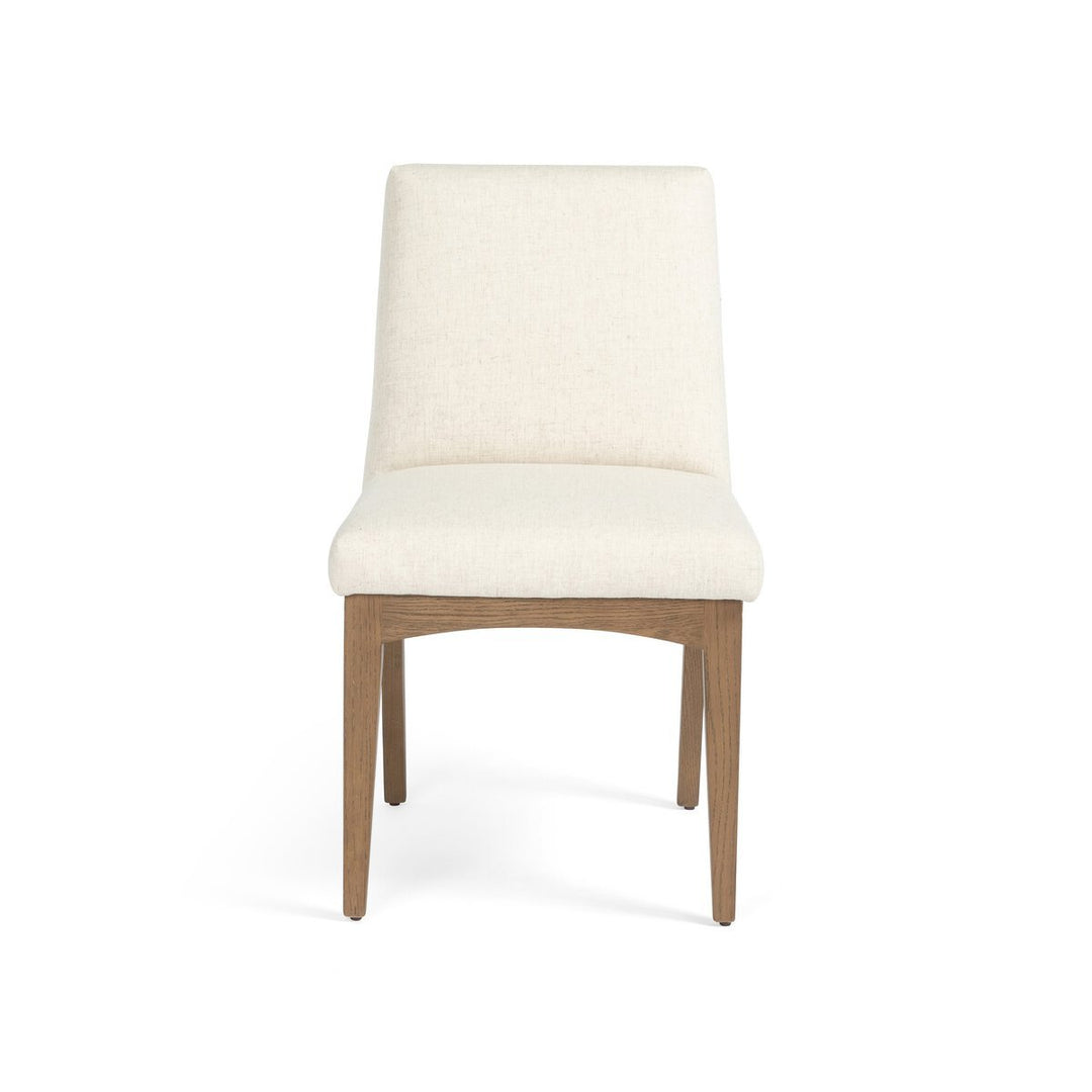 Elsie Dining Chair in Savile Flax front studio view - Whats New Furniture Portland OR