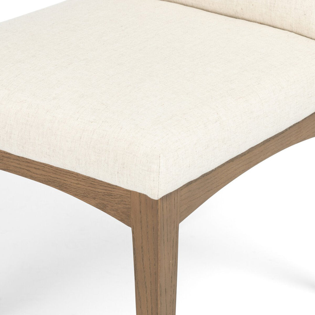 Elsie Dining Chair in Savile Flax fourth detail view - Whats New Furniture Portland OR
