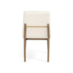 Elsie Dining Chair in Savile Flax detail view - Whats New Furniture Portland OR