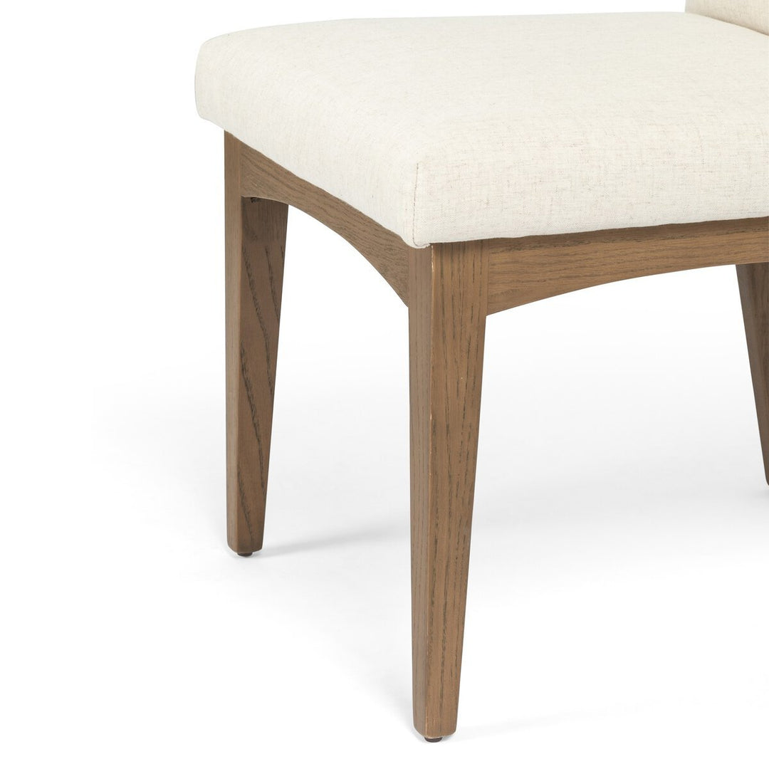 Elsie Dining Chair in Savile Flax sixth detail view - Whats New Furniture Portland OR