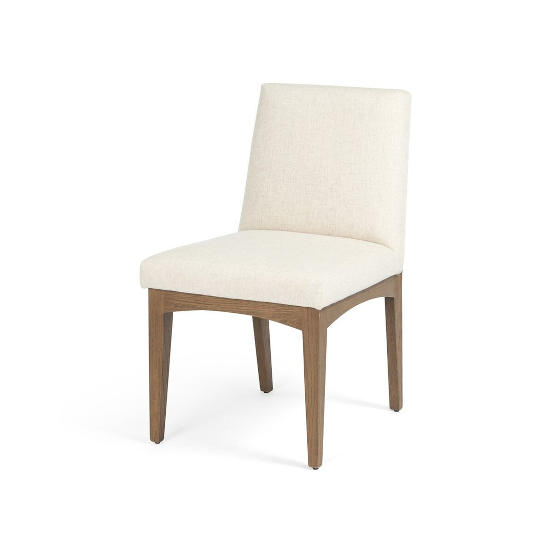 Elsie Dining Chair in Savile Flax three-quarter studio view - Whats New Furniture Portland OR