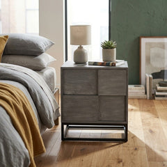 Felix Grey Nightstand - Lifestyle - What&