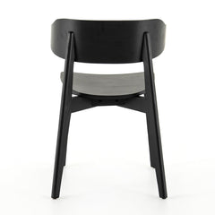 Franco Dining Chair in Black second detail view - Whats New Furniture Portland OR
