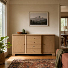 Gladys Sideboard styled in Portland 1960s Garden Home ranch dining room - Whats New Furniture