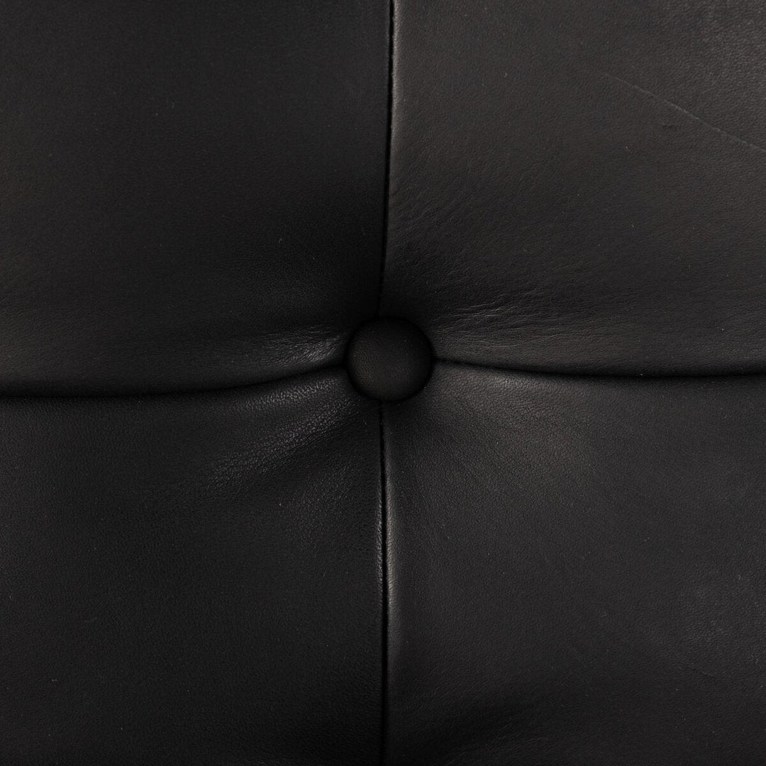 Halston Chair in Heirloom Black detail view - Whats New Furniture Portland OR