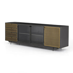 Hendrick Media Console - Whats New Furniture - Portland, Oregon