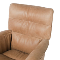Humphrey Desk Chair in Palermo Drift detail view - Whats New Furniture Portland OR