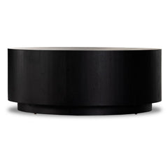 Humphrey Round Coffee Table Coal on Oak