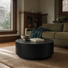 Humphrey Round Coffee Table styled in Portland Ladd&