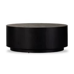 Humphrey Round Coffee Table Coal on Oak