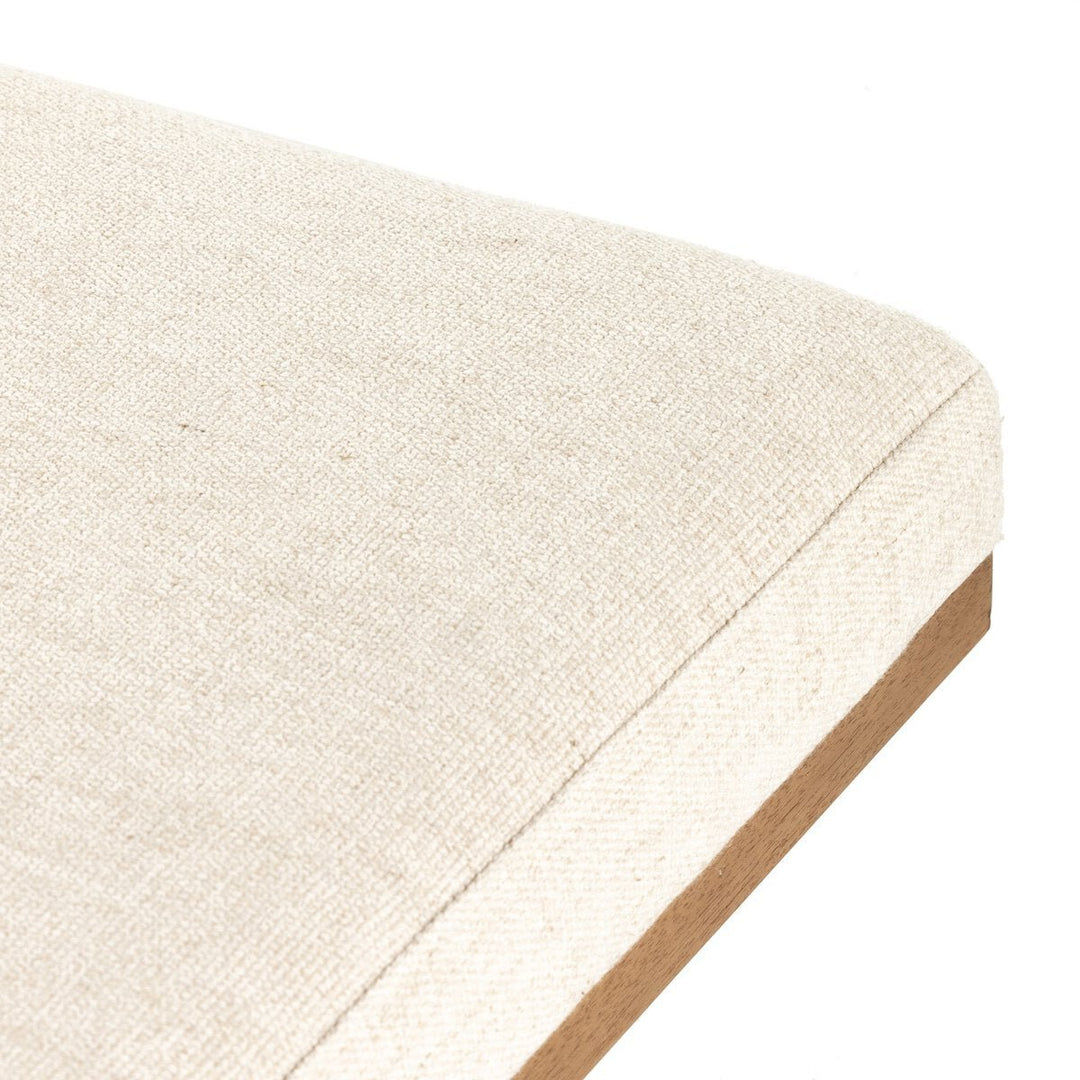 Jakobi Chaise in Thames Cream detail view - Whats New Furniture Portland OR