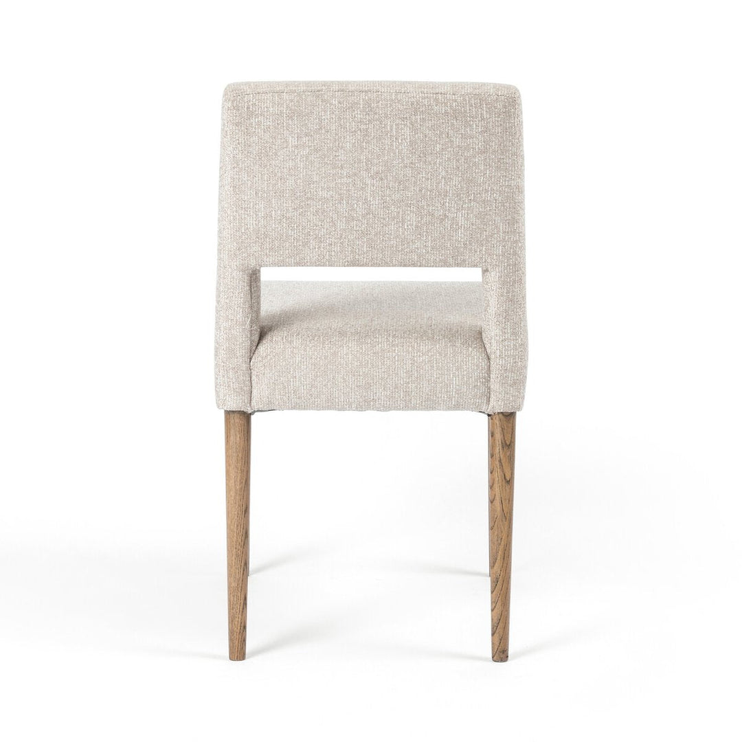 Joseph Dining Chair in Light Camel detail view - Whats New Furniture Portland OR
