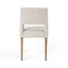 Joseph Dining Chair in Light Camel detail view - Whats New Furniture Portland OR