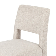 Joseph Dining Chair in Light Camel detail view - Whats New Furniture Portland OR
