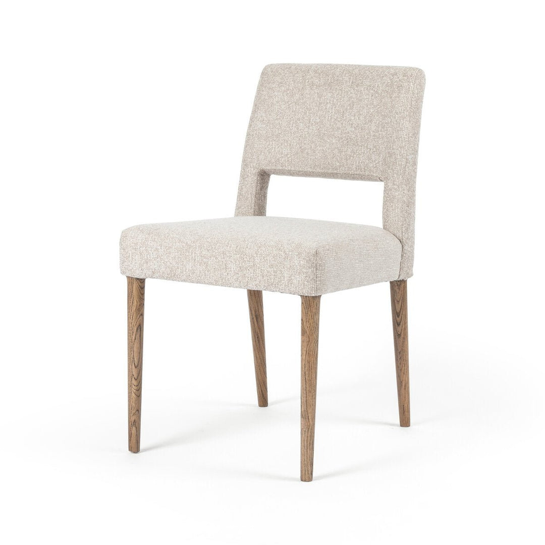 Joseph Dining Chair in Light Camel three-quarter view - Whats New Furniture Portland OR