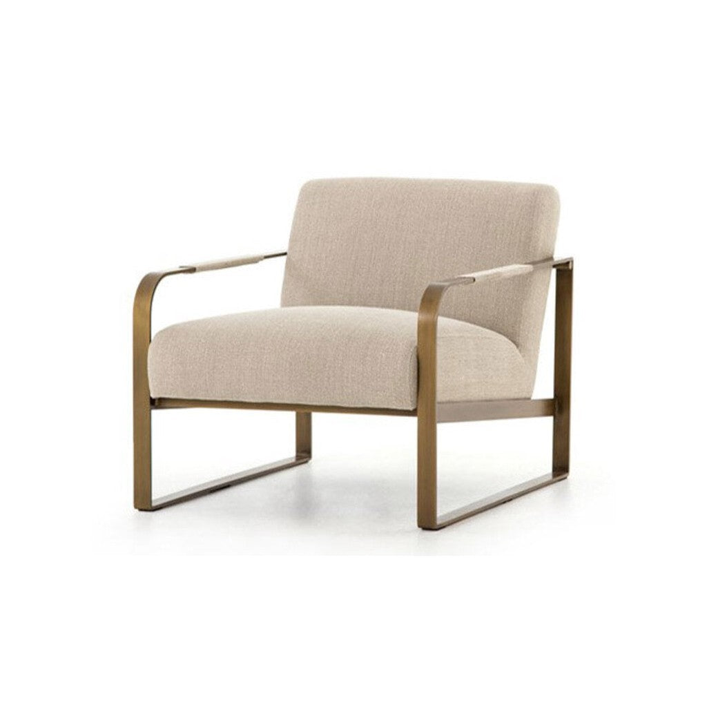 Jules Chair in Stonewash - accent chair by Four Hands - Whats New Furniture Portland OR