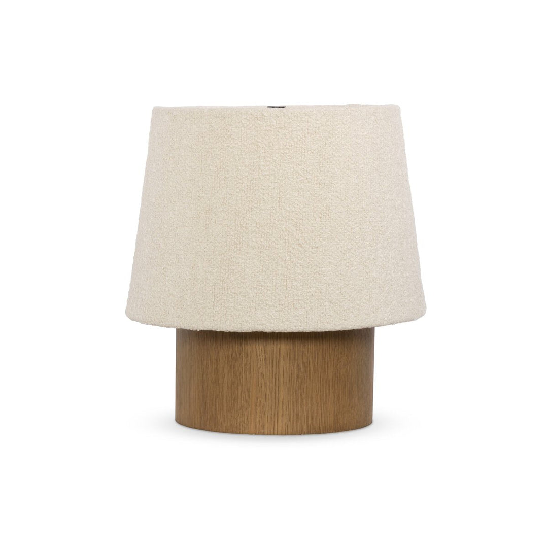 Kenoa Table Lamp Light Smoked Oak - Table Lamp by Four Hands - What's New Furniture Portland