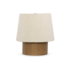 Kenoa Table Lamp Light Smoked Oak - Table Lamp by Four Hands - What&