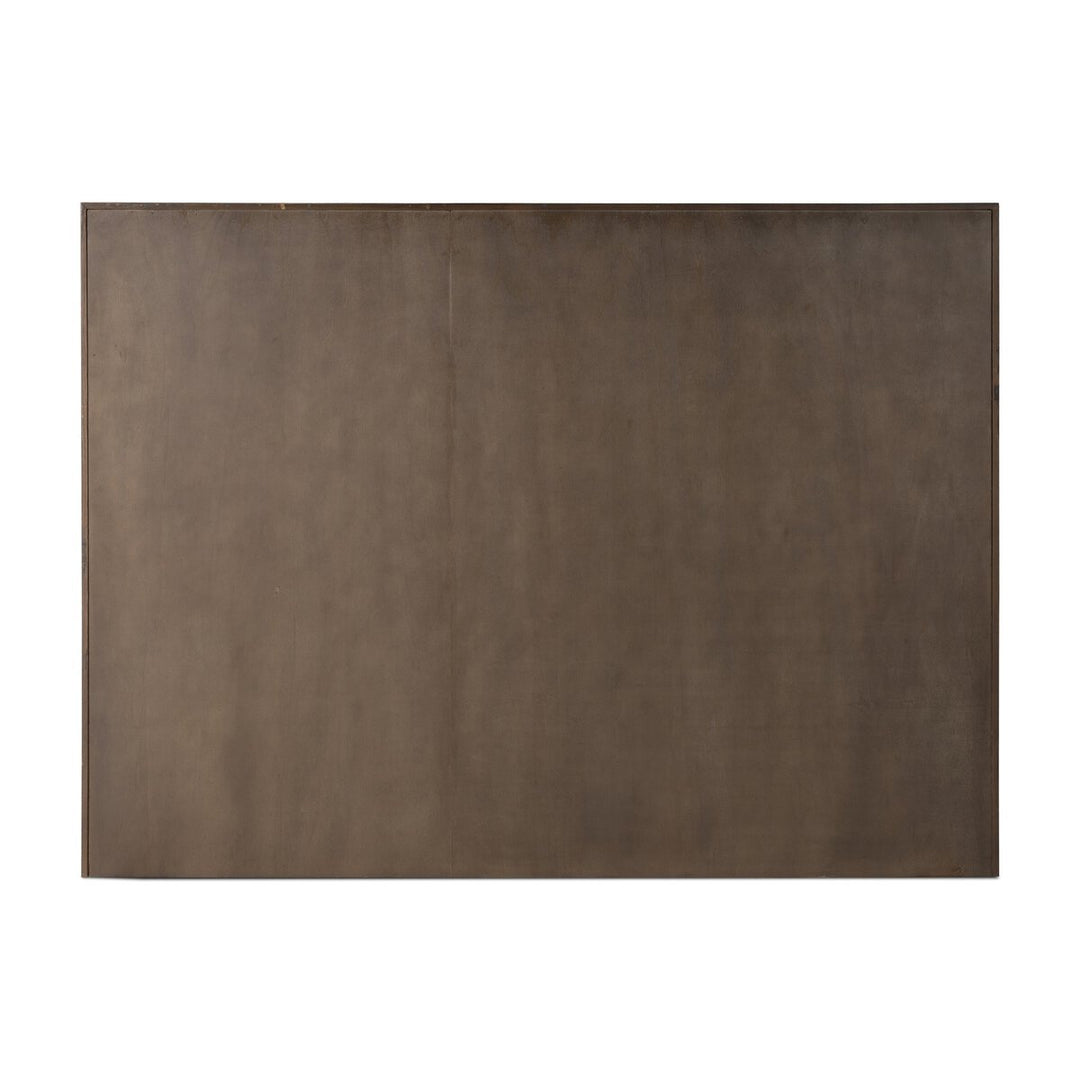 Leo Bed in Rustic Grey detail view - Whats New Furniture Portland OR