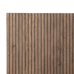 Leo Bed in Rustic Grey detail view - Whats New Furniture Portland OR