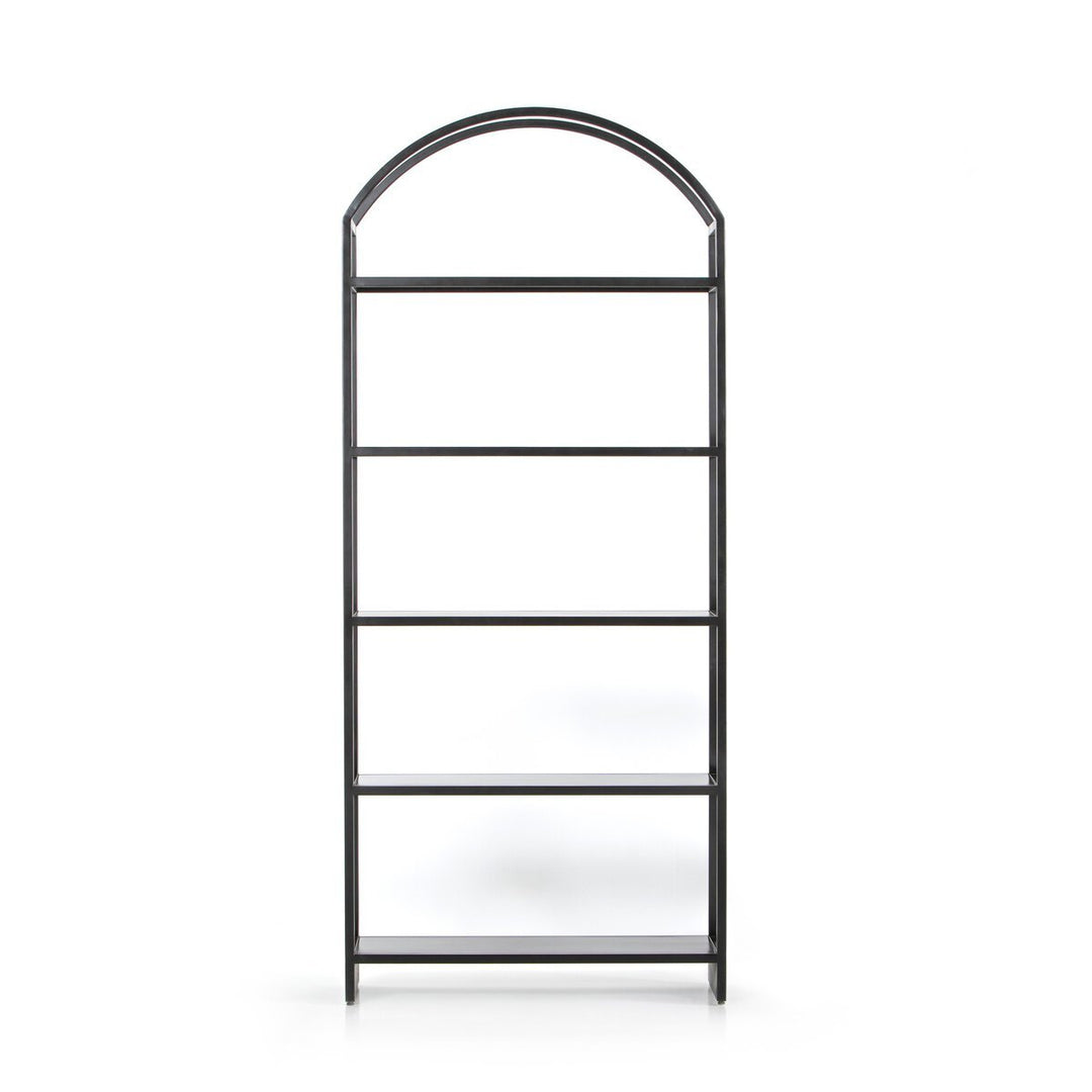Loomis Bookcase Black Iron - Bookcase by Four Hands - What's New Furniture Portland