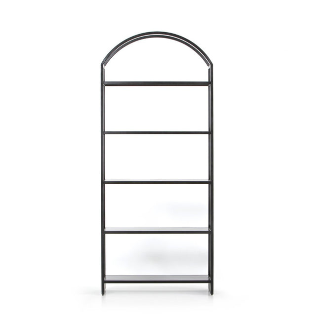 Loomis Bookcase Black Iron - Bookcase by Four Hands - What's New Furniture Portland