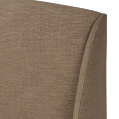 Maeve Bed in Laken Taupe fifth detail view - Whats New Furniture Portland OR