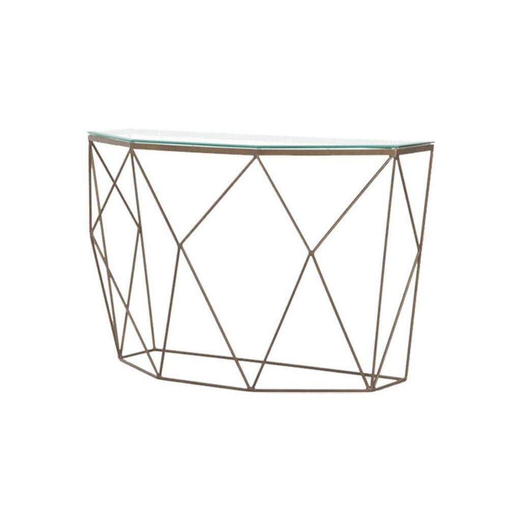 Marlow Geometric Console Table - Whats New Furniture - Portland, Oregon