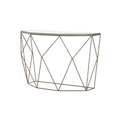 Marlow Geometric Console Table - What&