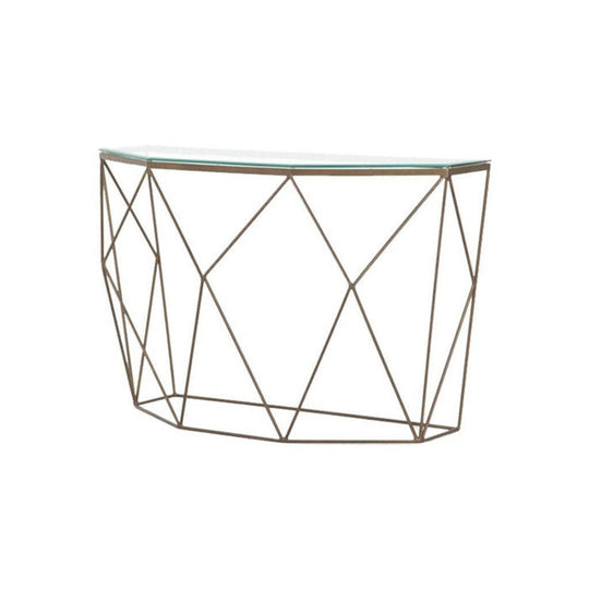 Marlow Geometric Console Table - What's New Furniture Portland Oregon
