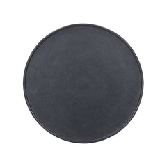 Marlow Matchstick Pedestal Table in Black Antique detail view - Whats New Furniture Portland OR