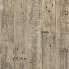 Matthes Console Table - 79" in Weathered Wheat angled base detail view - Whats New Furniture Portland OR