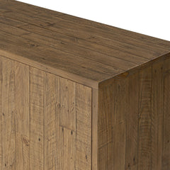 Matthes Sideboard in Sierra Rustic Natural detail view - Whats New Furniture Portland OR