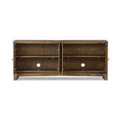 Matthes Sideboard in Sierra Rustic Natural detail view - Whats New Furniture Portland OR