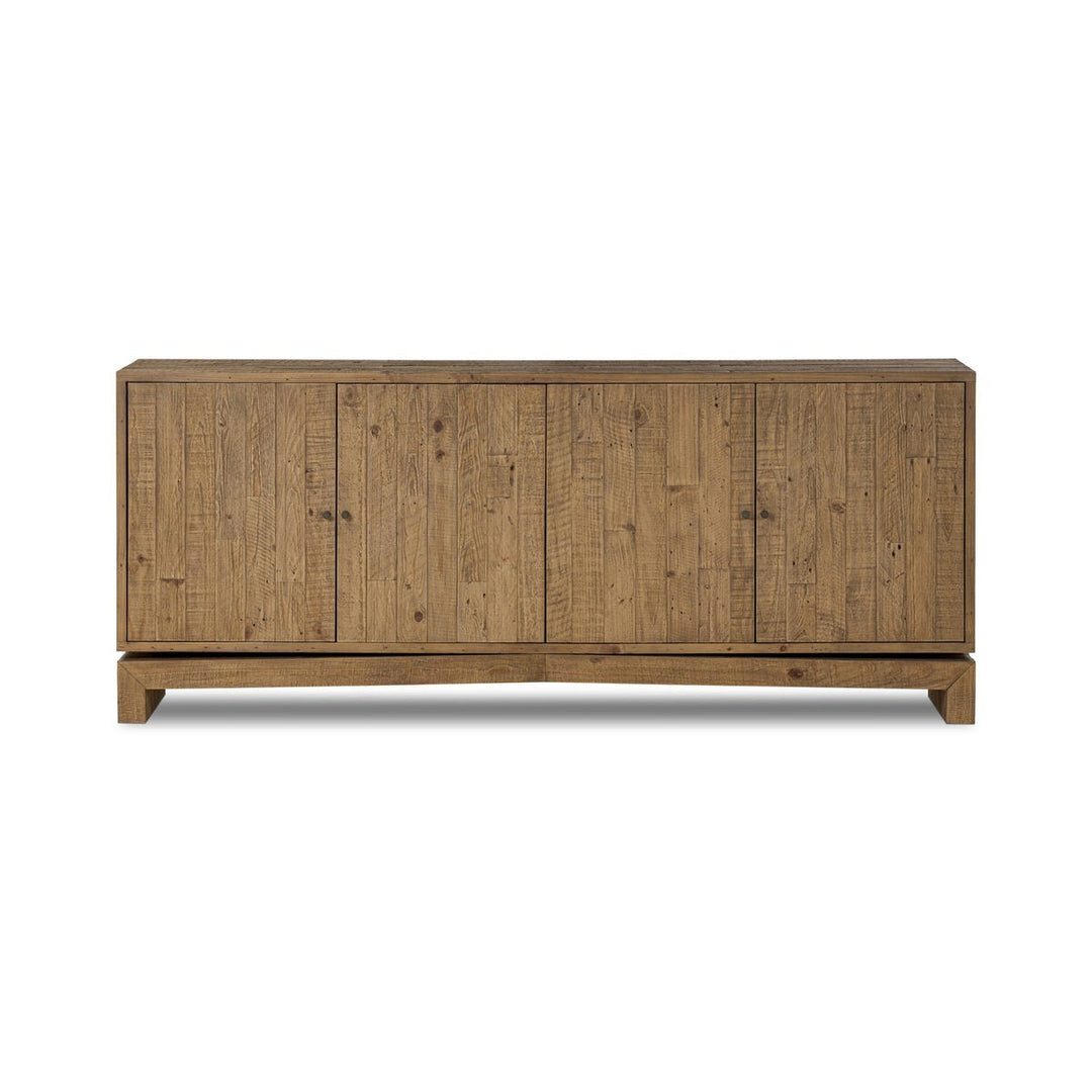 Matthes Sideboard in Sierra Rustic Natural front studio view - Whats New Furniture Portland OR