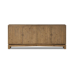 Matthes Sideboard in Sierra Rustic Natural front studio view - Whats New Furniture Portland OR