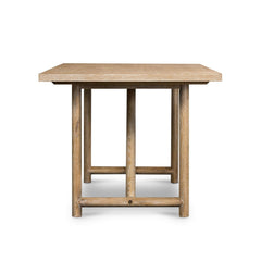 Mika Dining Table Whitewashed Oak Veneer