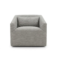 Off White Swivel Chair Four Hands - consignment furniture Portland