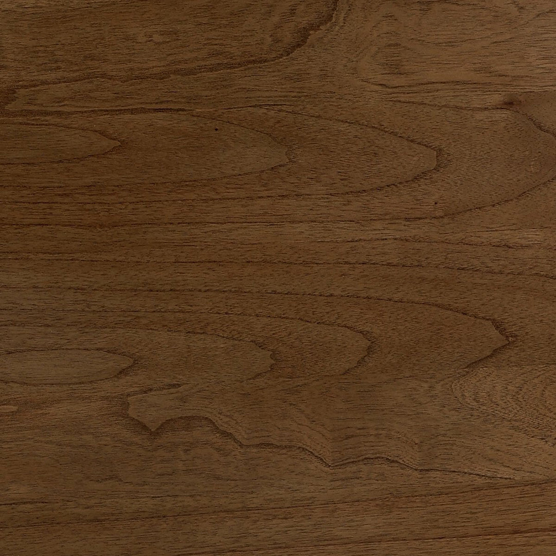 Ona End Table in Amber Mindi Veneer fourth detail view - Whats New Furniture Portland OR