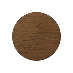 Ona End Table in Amber Mindi Veneer fifth detail view - Whats New Furniture Portland OR