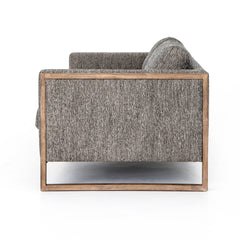 Otis Sofa in Arden Charcoal side studio view - Whats New Furniture Portland OR