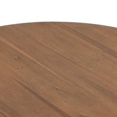 Paden Dining Table in Sandy Acacia detail view - Whats New Furniture Portland OR
