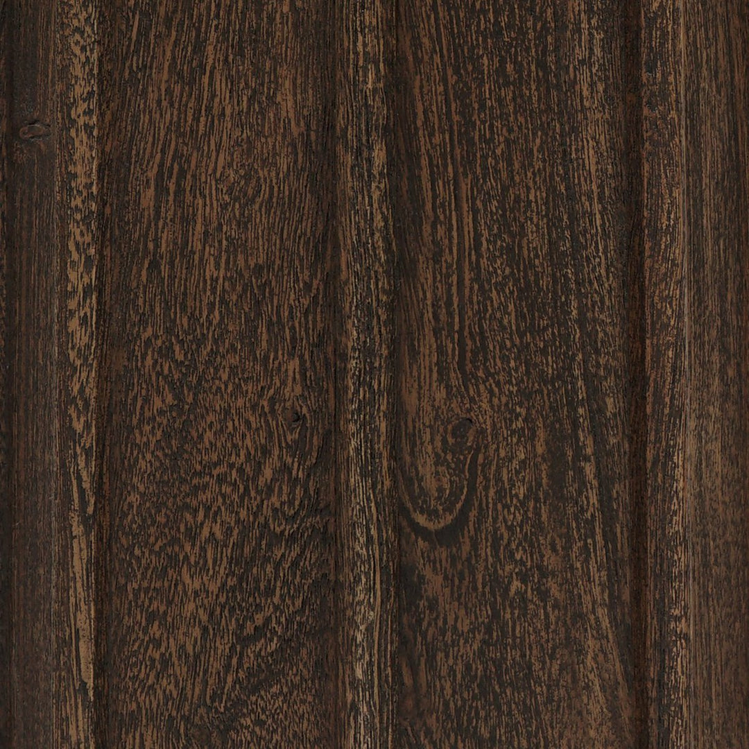 Pavlo End Table in Brown Marble detail view 2 - Whats New Furniture Portland OR