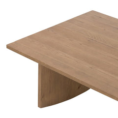 Pickford Coffee Table in Dusted Oak Veneer detail view - Whats New Furniture Portland OR
