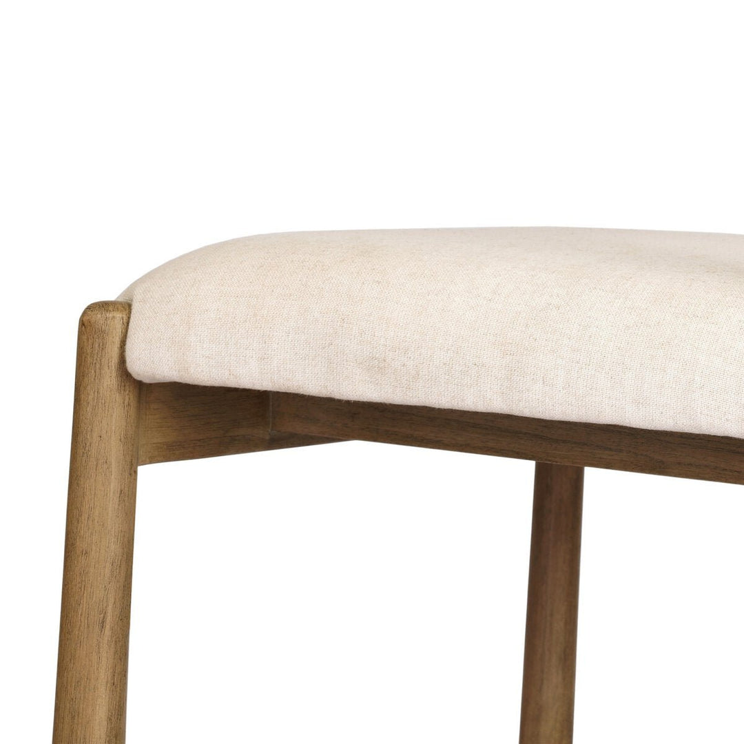 Raynor Bar Counter Stool in Lynchart Sand detail view - Whats New Furniture Portland OR