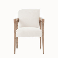Reuben Dining Chair in Harbor Natural - dining arm chair by Four Hands - Whats New Furniture Portland OR